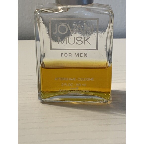 VTG JOVAN MUSK FOR MEN After Shave / Cologne 2 oz. COTY 40% Glass Discontinued - Picture 6 of 8